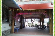 Thi công thiết kế nội thất tre tại nhà hàng Trung Nguyên Cafe Tôn Thất Thuyết